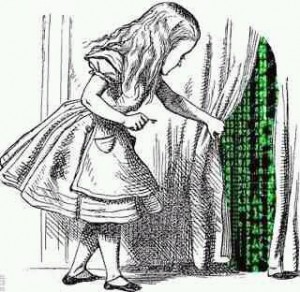 Alice in wonderland matrix dream